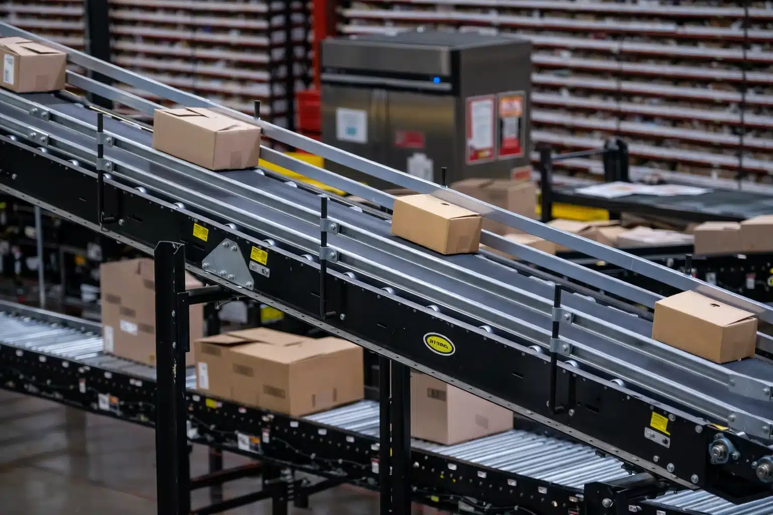 Automated Order Fulfillment System Conveyor