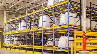 Pallet Flow Gravity Storage Racking