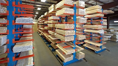 Heavy Duty Cantilever Storage Racks for long materials