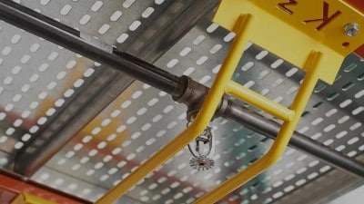 K3 In-Rack Sprinkler Guard Column Protection