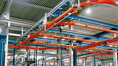 Industrial Overhead Monorail Crane Tracks